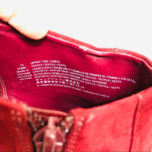 OLD NAVY Chelsea Boots dark Burgundy Wine Color as last picture - Picture 6 of 8